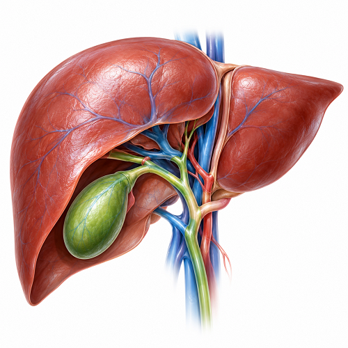 Photorealistic Liver and Biliary Anatomy